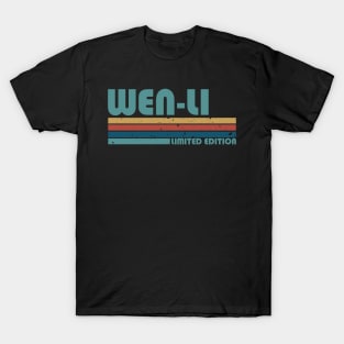 Proud Limited Edition Wen-li Name Personalized Retro Styles T-Shirt